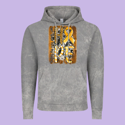Finding The Cure Starts With Hope Childhood Cancer Awareness  With Bac Vintage Hoodie Designed By Jasminsmagicworld