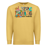 Antique Gold teaching little pumpkins Premium Sweatshirt - CowGirlArtShop
