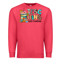 Cardinal teaching little pumpkins Premium Sweatshirt - CowGirlArtShop
