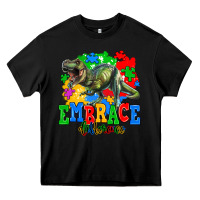 Black embrace difference Heavy Core Tee - AdoDesignShop