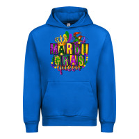 Cobalt mardi gras queen Urban Hoodie - FaDigitalArtStudio