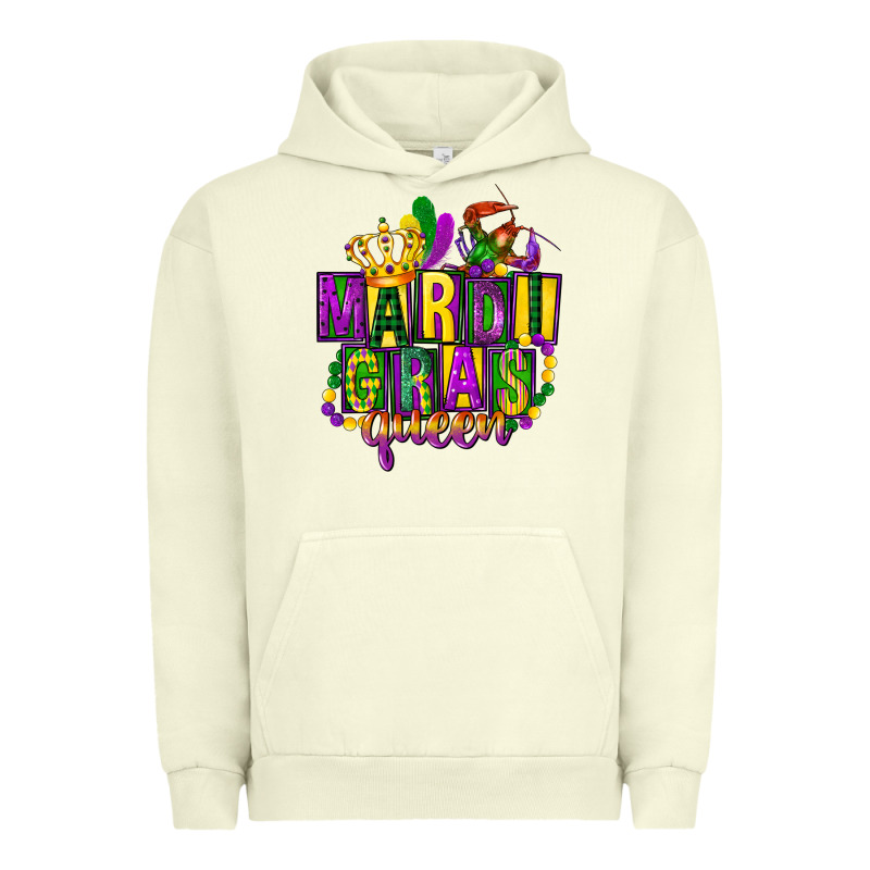Mardi Gras Queen Urban Hoodie by FaDigitalArtStudio | Teevron