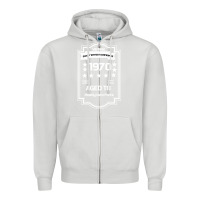 Dove Grey vintage quality without compromise 1970 Zipper Hoodie - Bettercallsaul
