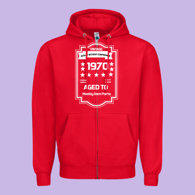 Vintage Quality Without Compromise 1970 Zipper Hoodie Designed By Bettercallsaul