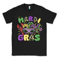 Black mardi gras Classic Tee - MaliasSmallBusiness