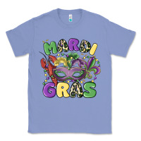 Colony Blue mardi gras Classic Tee - MaliasSmallBusiness