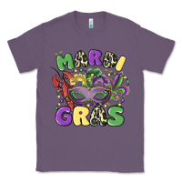 Lavender mardi gras Classic Tee - MaliasSmallBusiness