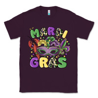 Plum mardi gras Classic Tee - MaliasSmallBusiness