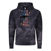 Cloud Black red white and pew pew pew Vintage Hoodie - MaliasSmallBusiness
