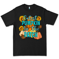 Black Cutest Pumpkin In The Patch Premium Tee - Artiststas