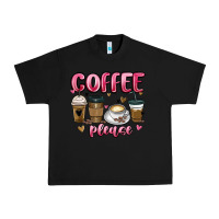 Black coffee please Urban Heavy Tee - MaliasSmallBusiness