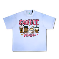 Grape Ice coffee please Urban Heavy Tee - MaliasSmallBusiness