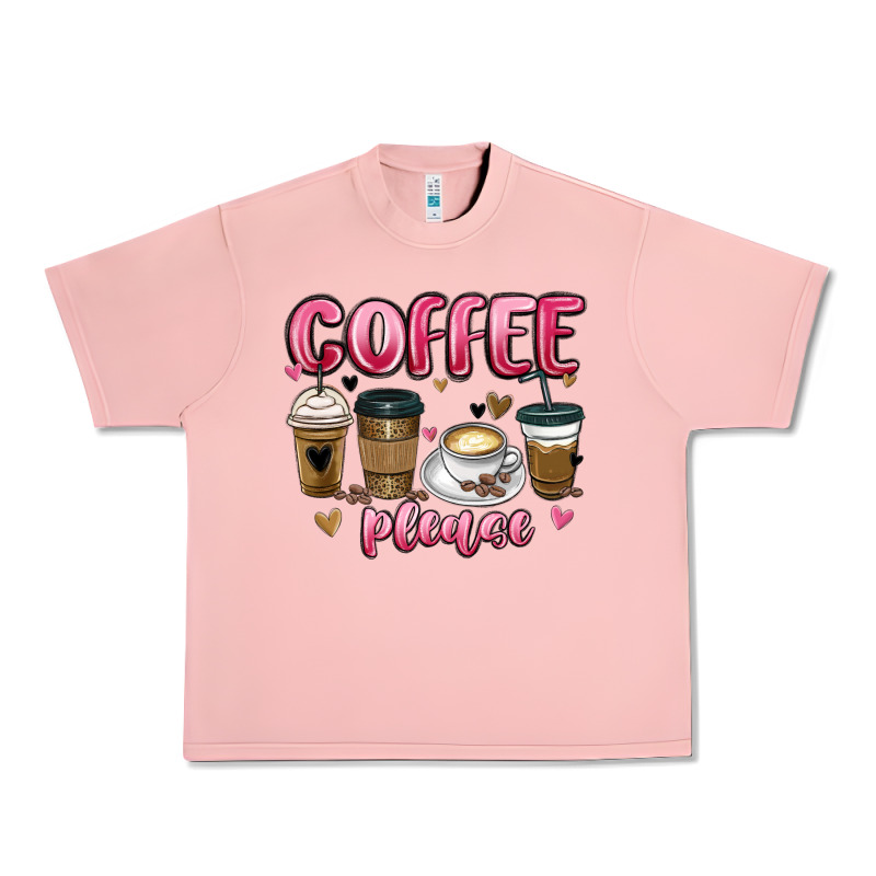 Coffee Please Urban Heavy Tee by MaliasSmallBusiness | Teevron