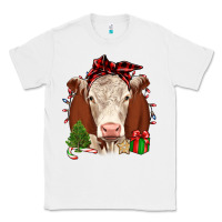 White Christmas Hereford Classic Tee - JahusDesignShop