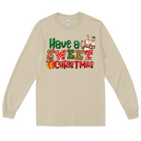 Mushroom Have a sweet Christmas Long Sleeve Tee - NancyCooperArtShop