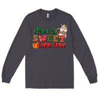 Smoke Have a sweet Christmas Long Sleeve Tee - NancyCooperArtShop