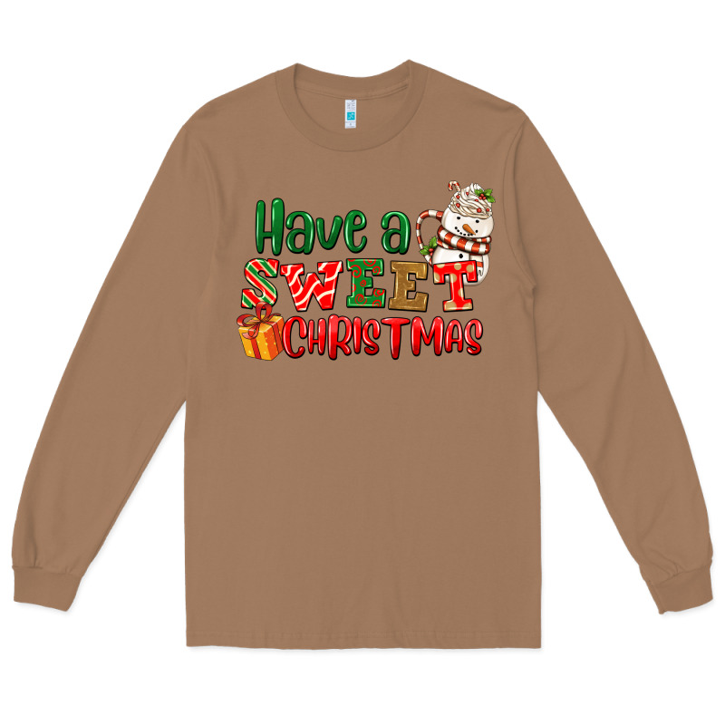 Have A Sweet Christmas Long Sleeve Tee by NancyCooperArtShop | Teevron