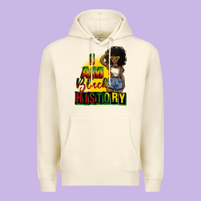 I Am Black History Juneteenth Premium Hoodie Designed By Cowgirlartshop
