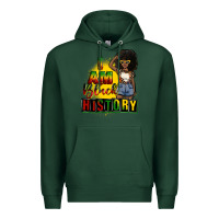 Sports Green i am black history juneteenth Premium Hoodie - CowGirlArtShop