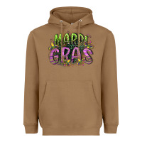 Toasted Coconut mardi gras Heavyweight Hoodie - CowGirlArtShop