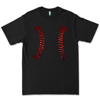 Black ball stitch Premium Tee - AdoDesignShop