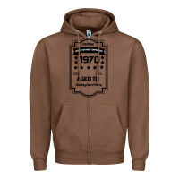 Chestnut vintage quality without compromise 1970 Zipper Hoodie - Bettercallsaul