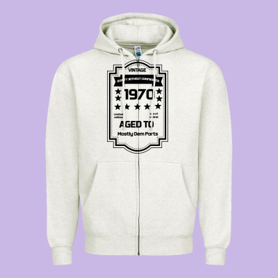 Vintage Quality Without Compromise 1970 Zipper Hoodie Designed By Bettercallsaul