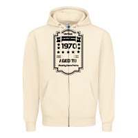 Sandshell vintage quality without compromise 1970 Zipper Hoodie - Bettercallsaul