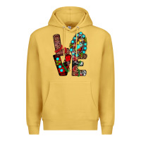 Antique Gold christmas love Premium Hoodie - JahusDesignShop