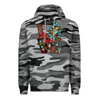 Slate Camo christmas love Premium Hoodie - JahusDesignShop