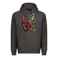 Smoke christmas love Premium Hoodie - JahusDesignShop