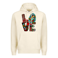 Tofu christmas love Premium Hoodie - JahusDesignShop
