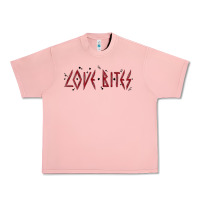 Salmon love bites Urban Heavy Tee - MaliasSmallBusiness