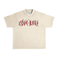 Sandshell love bites Urban Heavy Tee - MaliasSmallBusiness