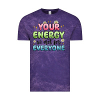 Cloud Purple your energy is not for everyone Vintage Tee - MaliasSmallBusiness