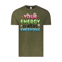 Vintage Olive your energy is not for everyone Vintage Tee - MaliasSmallBusiness
