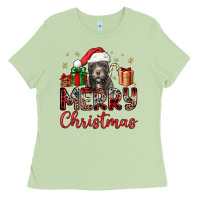 Matcha merry christmas pitbull Ladies Tee - JahusDesignShop