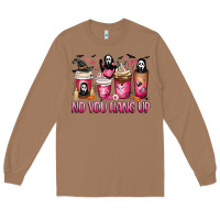Toasted Coconut No you hang up coffee cups Long Sleeve Tee - MaliasSmallBusiness