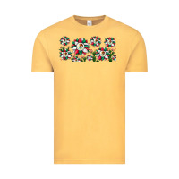 Vintage Mustard mexican flag sunflower Vintage Tee - JahusDesignShop