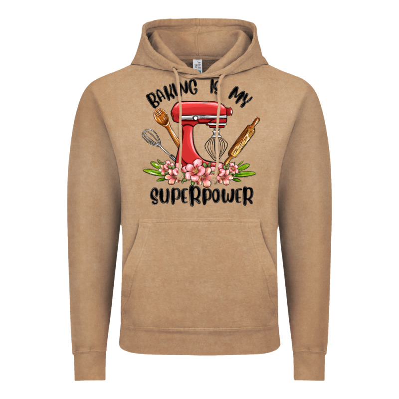 Baking Is My Superpower Malia Vintage Hoodie by MaliasSmallBusiness | Teevron