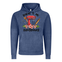 Vintage Denim baking is my superpower malia Vintage Hoodie - MaliasSmallBusiness