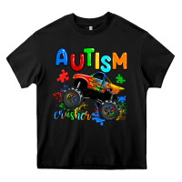 Black autism crusher Heavy Core Tee - AdoDesignShop