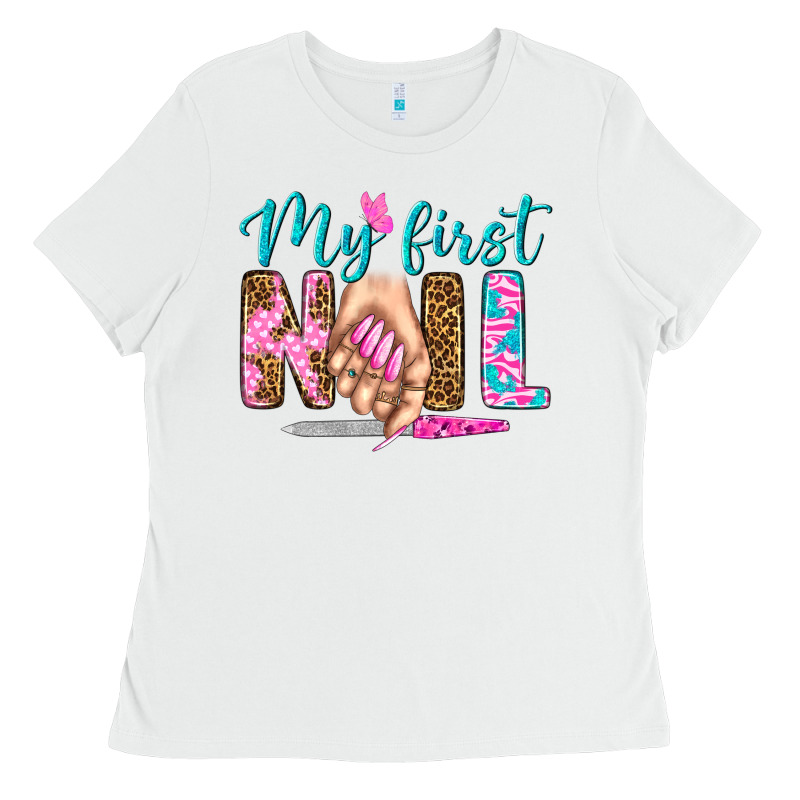 My First Nail Bbs Ladies Tee by BundleAndBundleShop | Teevron