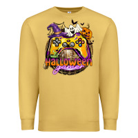 Antique Gold halloween gamer Premium Sweatshirt - CowGirlArtShop