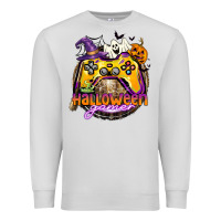 Dove Grey halloween gamer Premium Sweatshirt - CowGirlArtShop