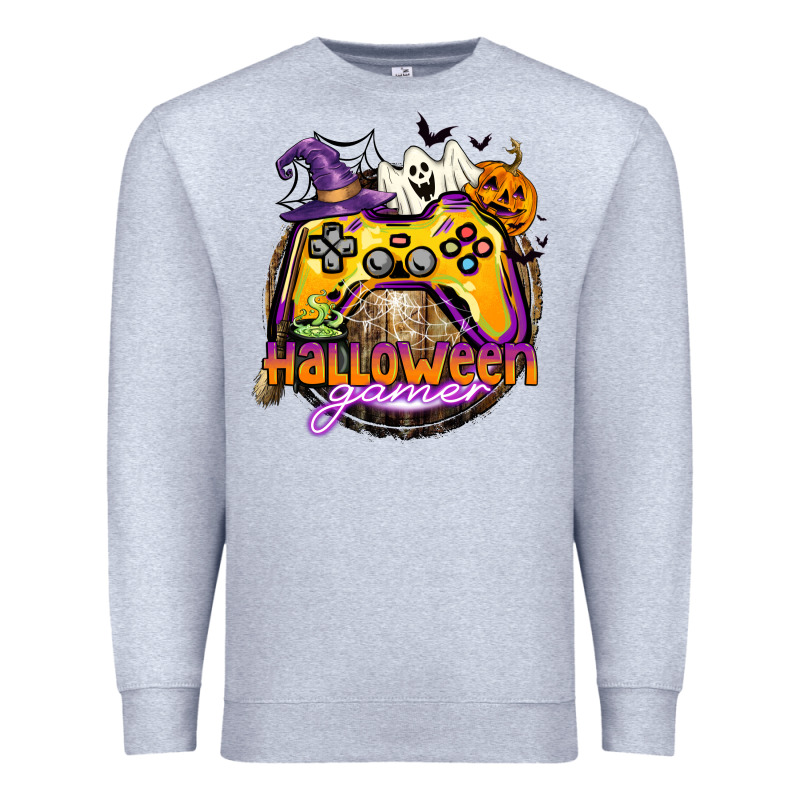 Halloween Gamer Premium Sweatshirt by CowGirlArtShop | Teevron