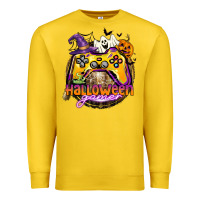 Lemon halloween gamer Premium Sweatshirt - CowGirlArtShop