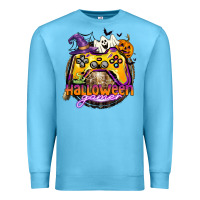 Ocean Blue halloween gamer Premium Sweatshirt - CowGirlArtShop