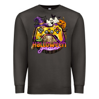 Smoke halloween gamer Premium Sweatshirt - CowGirlArtShop