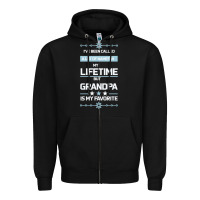 Black I VE BEEN CALLED GRANDPA -may favorite grandpa Zipper Hoodie - Bettercallsaul